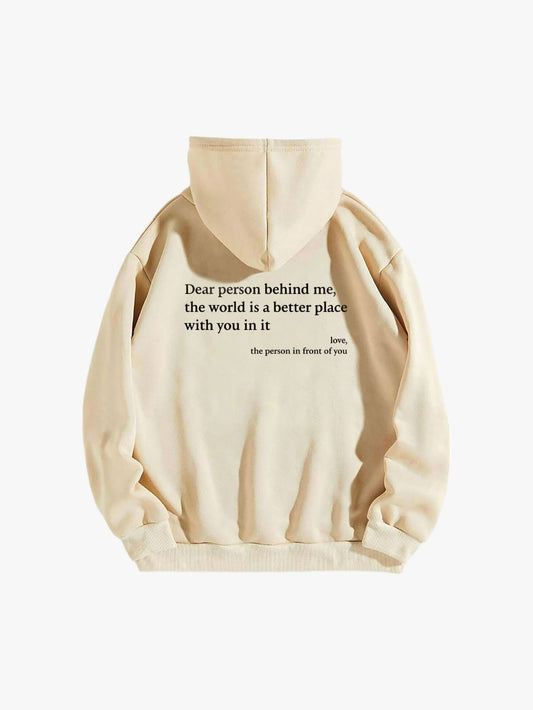 Julia™ | Hoodie met een Boodschap van Positiviteit